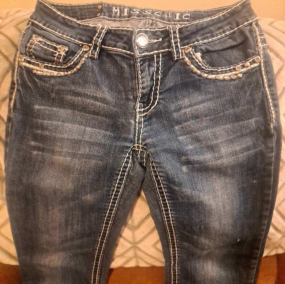 Miss Chic Jeans  mid-rise bootcut Size 5
